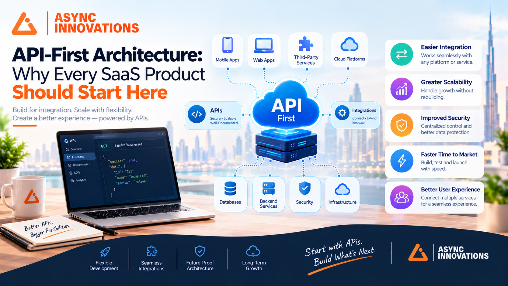 API-First Architecture: Why Every SaaS Product Should Start Here