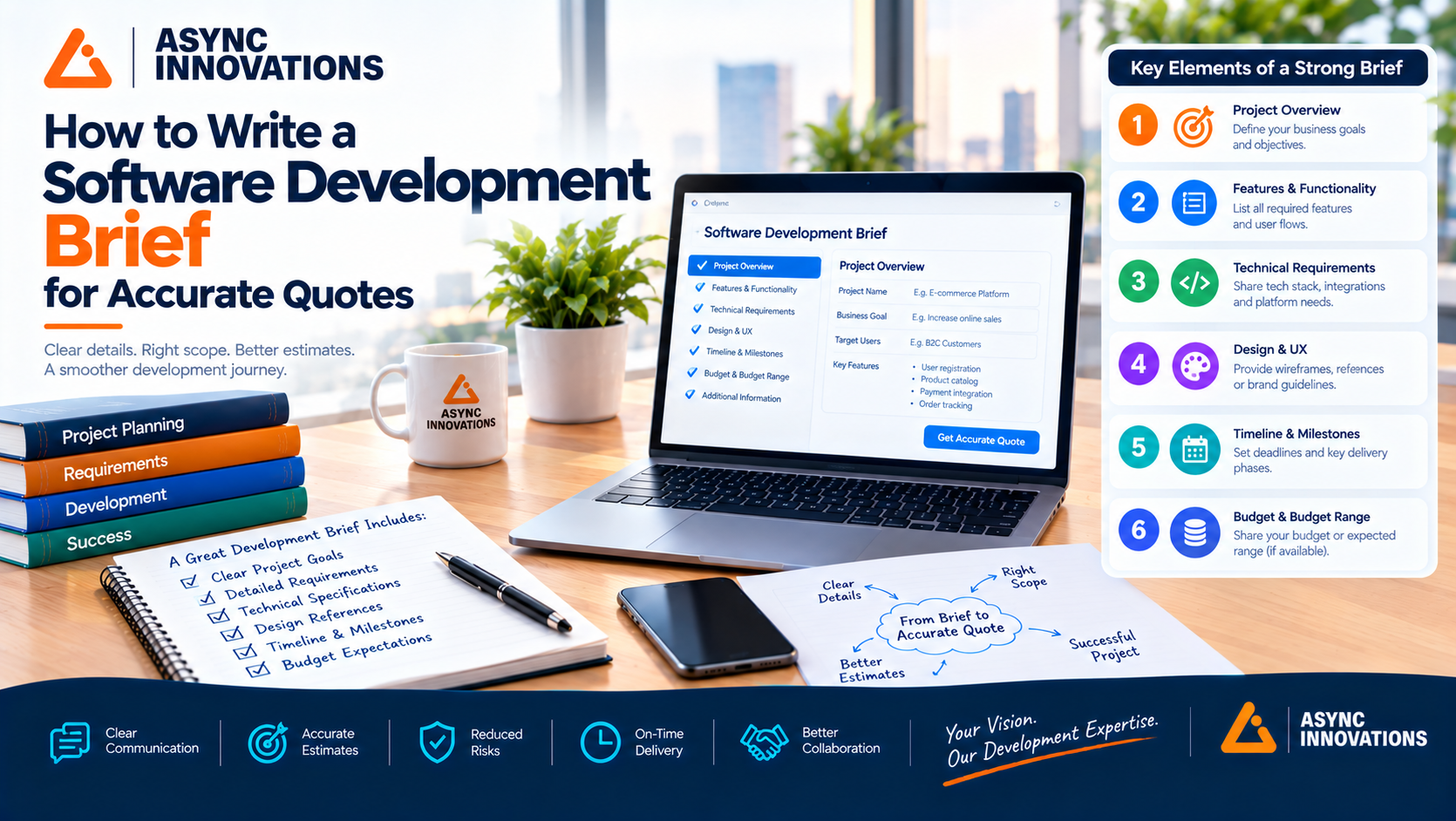 How to Write a Software Development Brief That Gets Accurate Quotes
